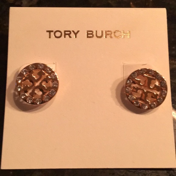 Tory Burch Jewelry - Super everyday Tory Burch stud w crystals